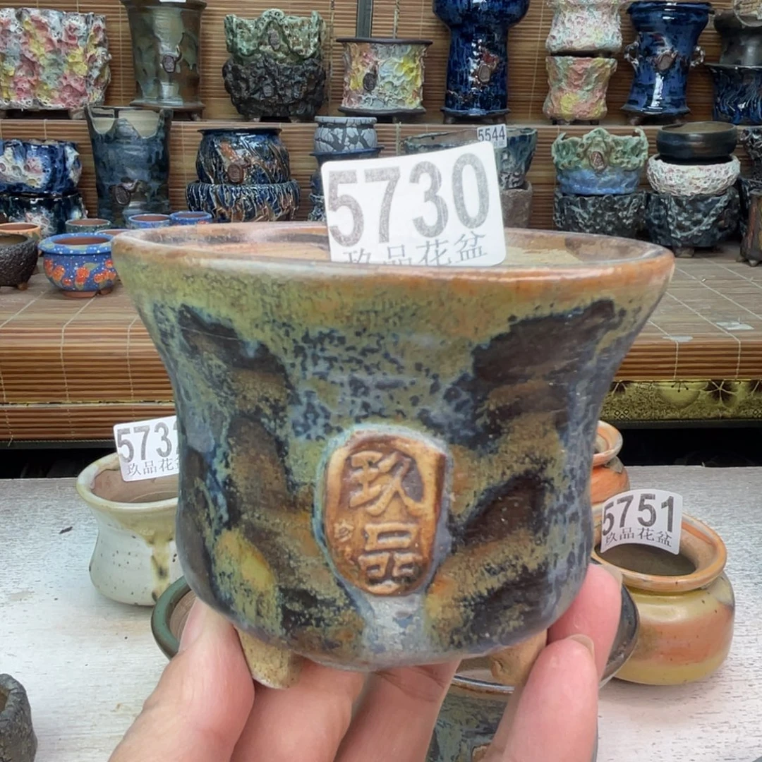 景德镇陶瓷玖品花盆