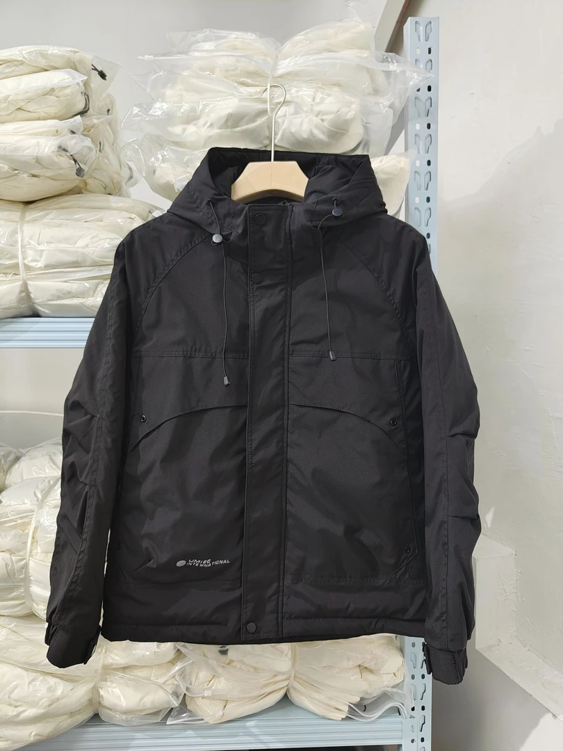 连帽时尚潮流百搭韩版休闲二棉夹克#6905