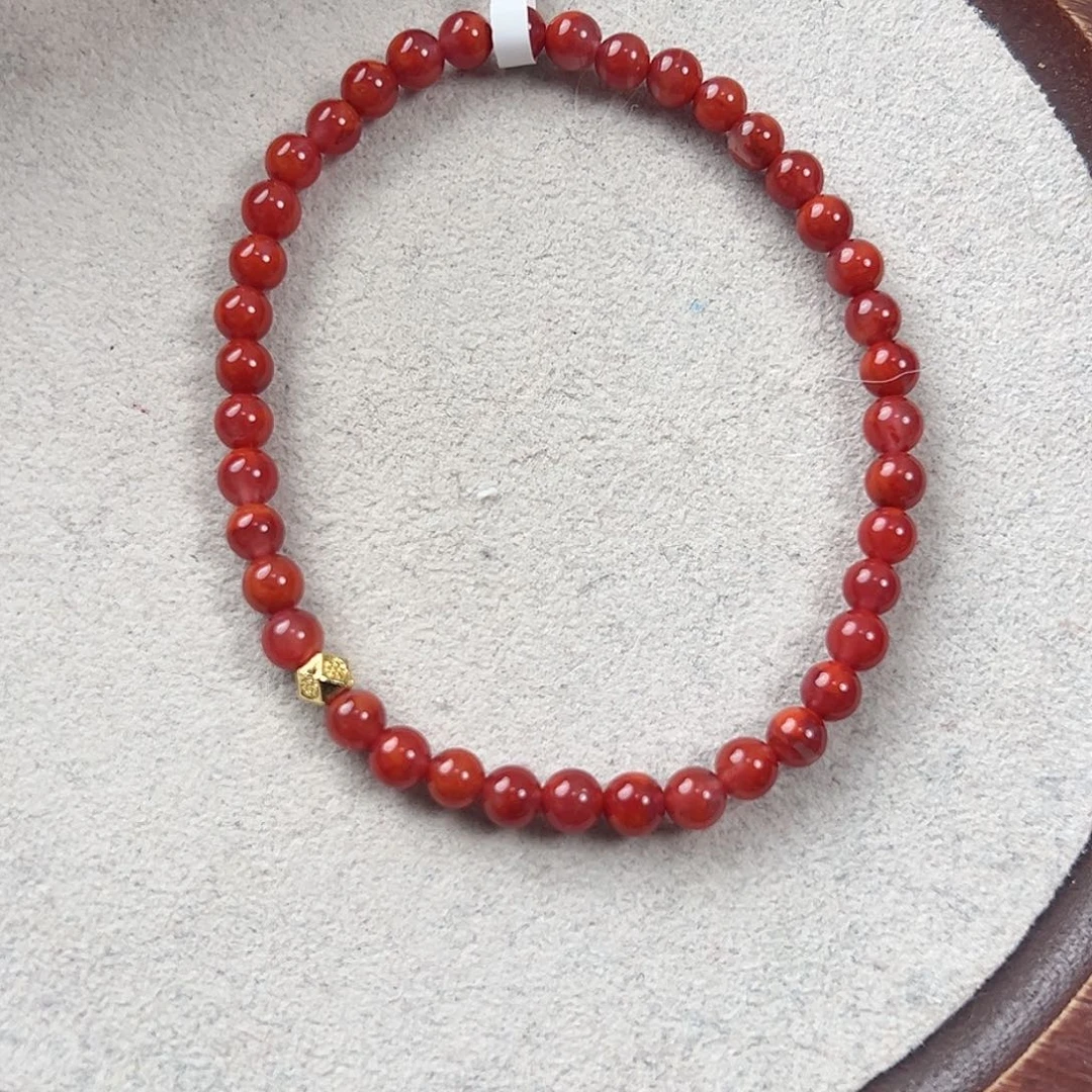 南红玛瑙未镶嵌手串