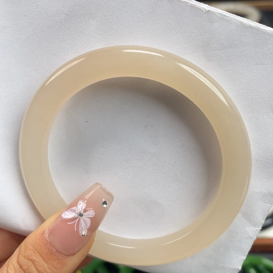 和田玉未镶嵌手镯57