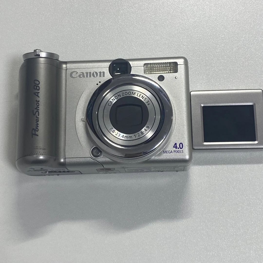 95新 Canon/佳能 a80 400w像素 3倍光学变焦 翻转屏