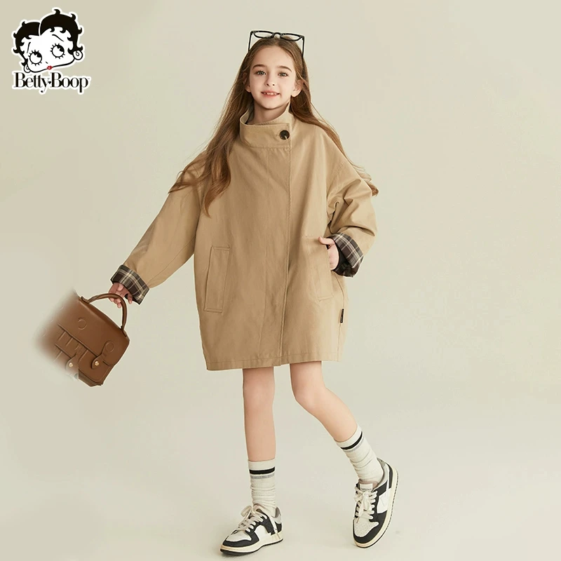 贝蒂童装女童春季洋气休闲外套2025年新品儿童韩版时尚上衣25072