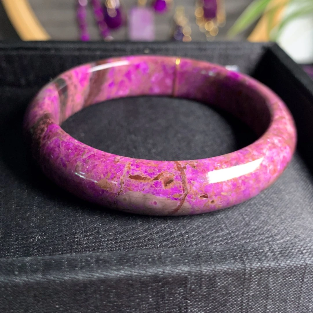 苏纪石（舒俱来）未镶嵌手镯