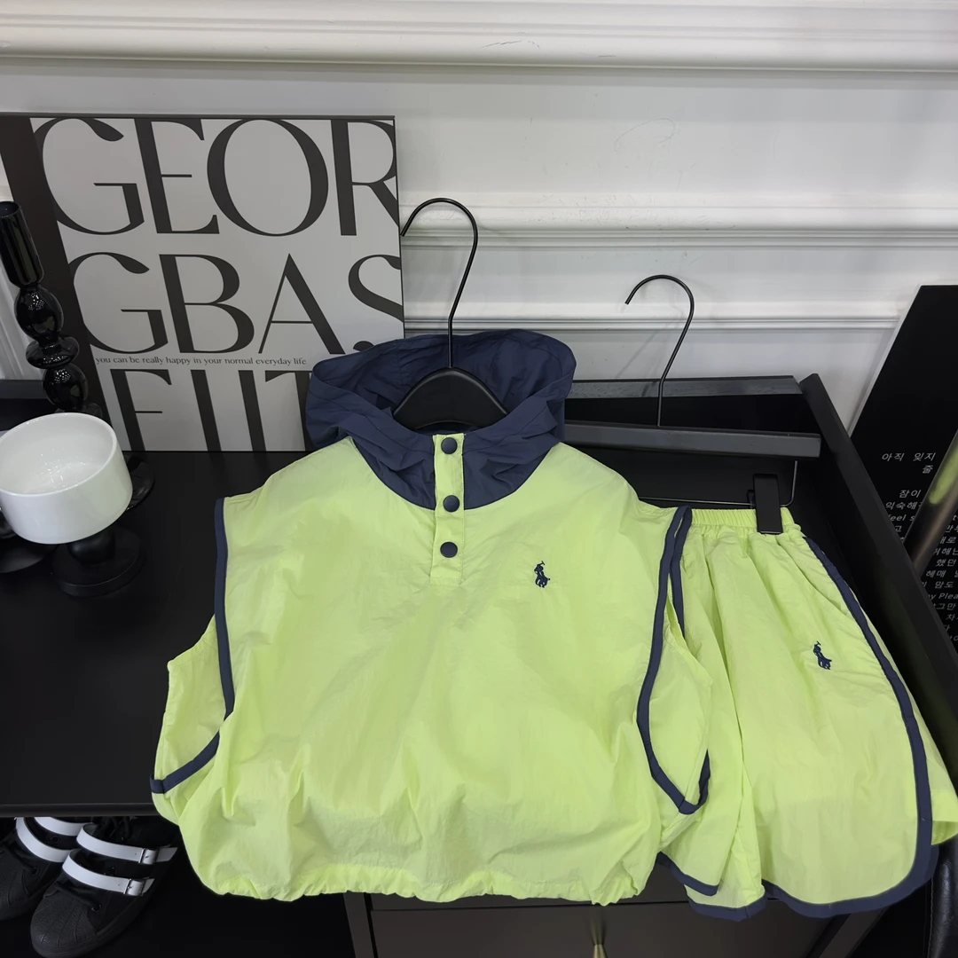 【超薄防晒衣】儿童防晒衣背心套装