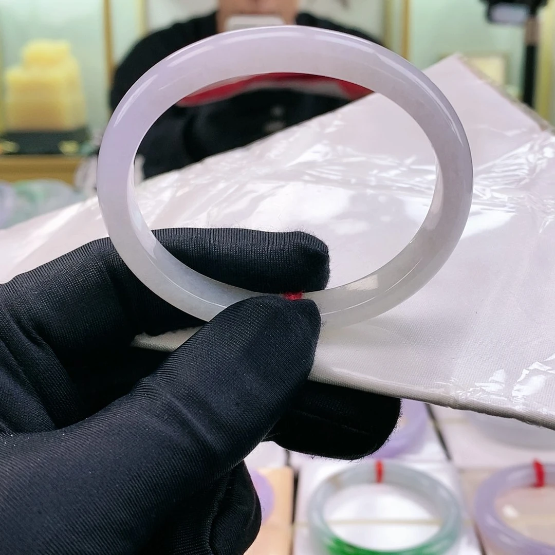 【闪购商品】未镶嵌手镯翡翠贵妃 54-55正圈