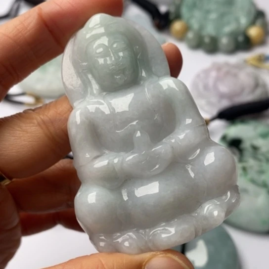 翡翠未镶嵌挂件翡翠