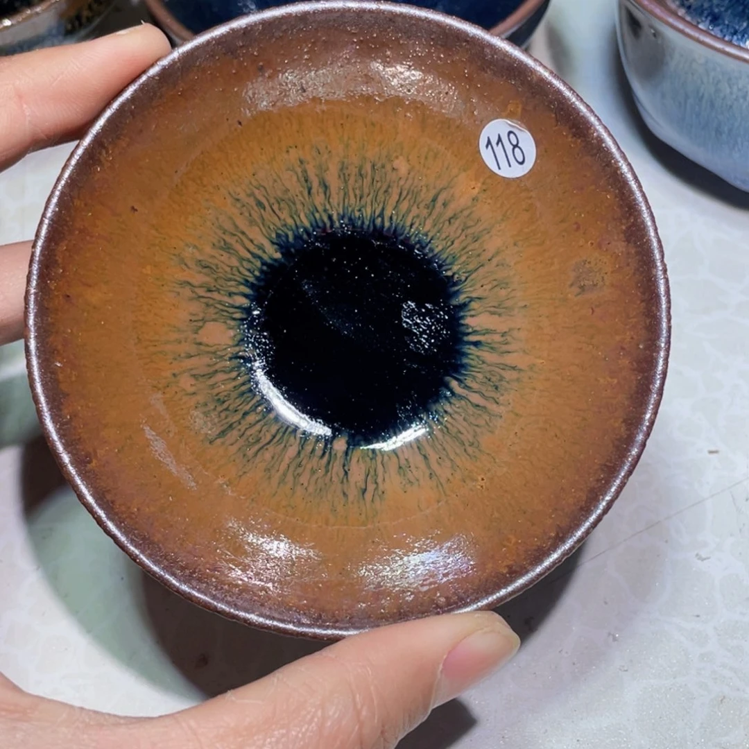 茶盏龙窑柴烧建盏118