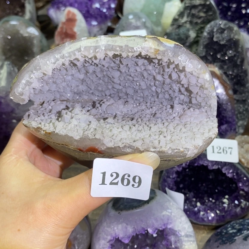 【闪购商品】未镶嵌大型摆件（非配饰）紫晶