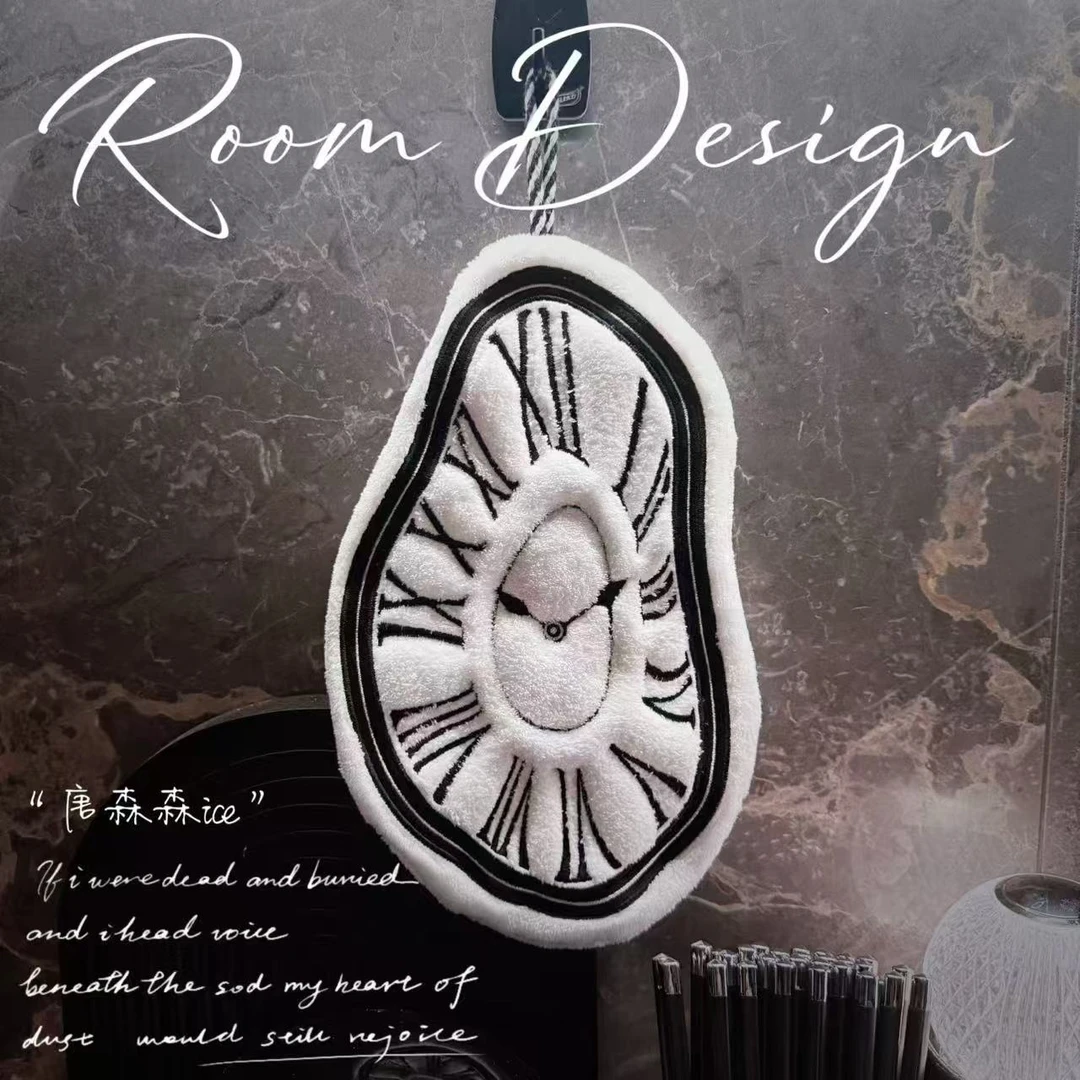 高级感卫生间吸水擦手巾可挂式厨房加厚速干巾家用不掉毛抹布