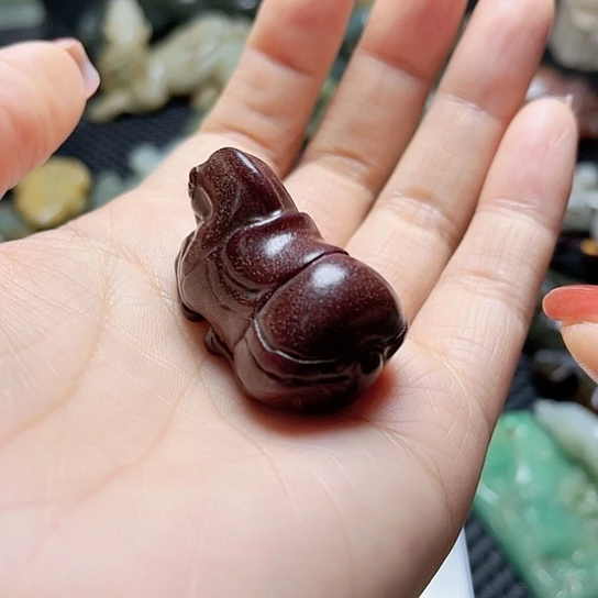 白玉菩提吊坠上**水摆件