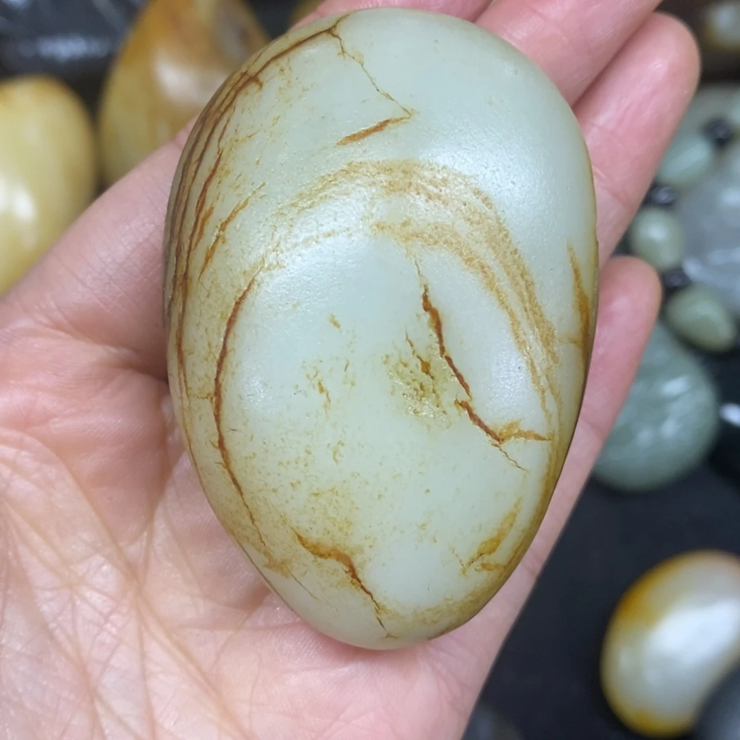 未镶嵌和田玉（糖玉）挂件贩
