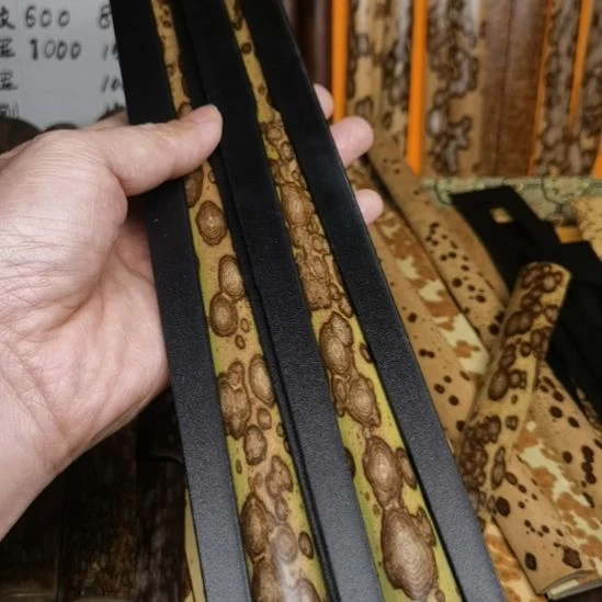 扇子梅鹿扇子料一对