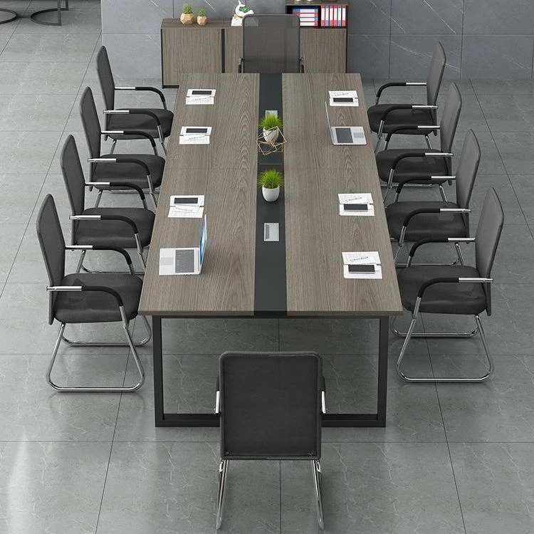 会议桌长桌简约现代办公桌椅组合小型会议室洽谈桌长条桌子工作台