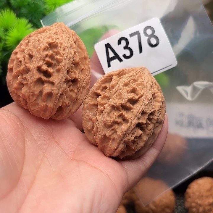 老***杨把件桃核核桃大古石43