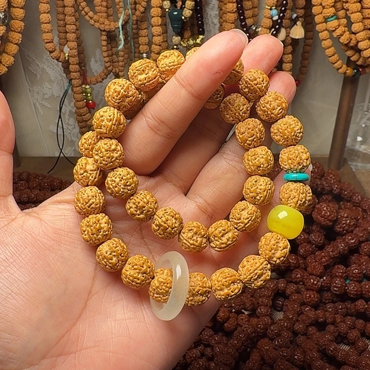 金刚菩提吊坠12mm双圈手持