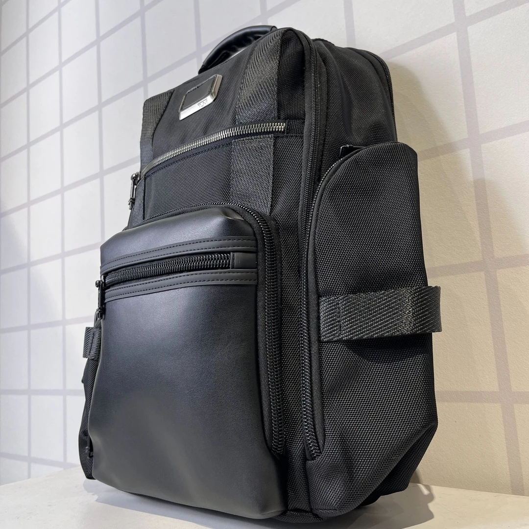 孤品  男士经典通勤商务大容量双肩背包 弹道尼龙商务背包A17