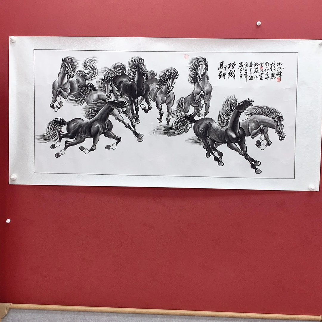 国画国画作品欣赏四尺