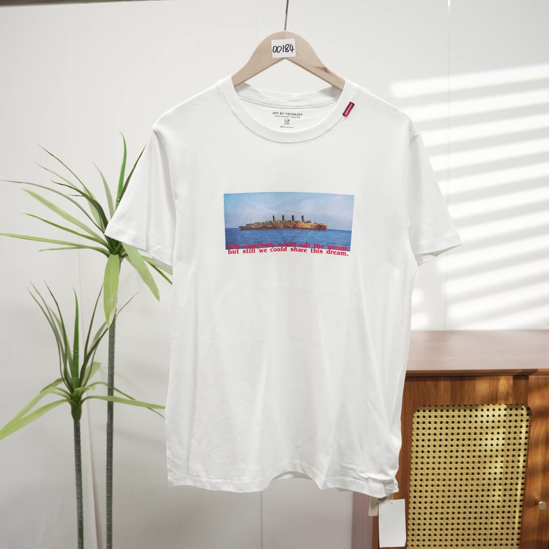 【J】潮牌男女时尚百搭休闲潮流T恤 00184-A1-10