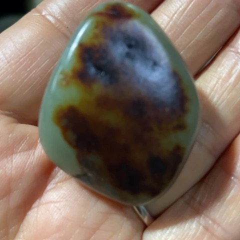 和田玉未镶嵌挂件15