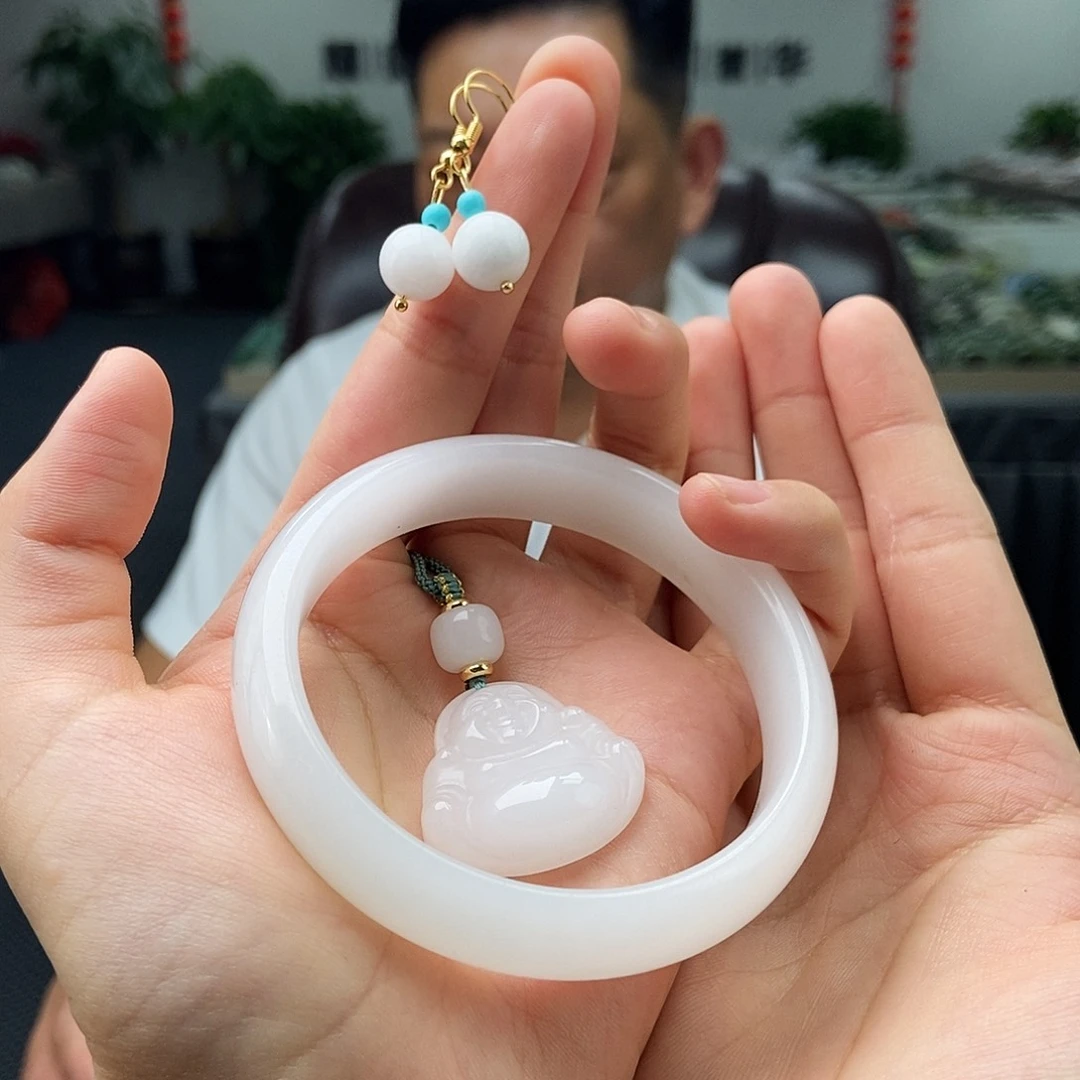 石英质玉（金丝玉）53-64颜色多样性发拍一发一未镶嵌