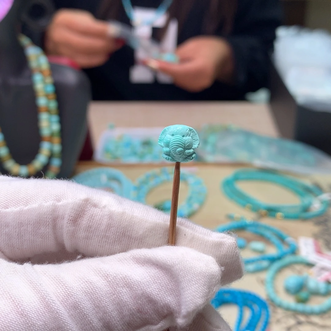 绿松石未镶嵌配饰