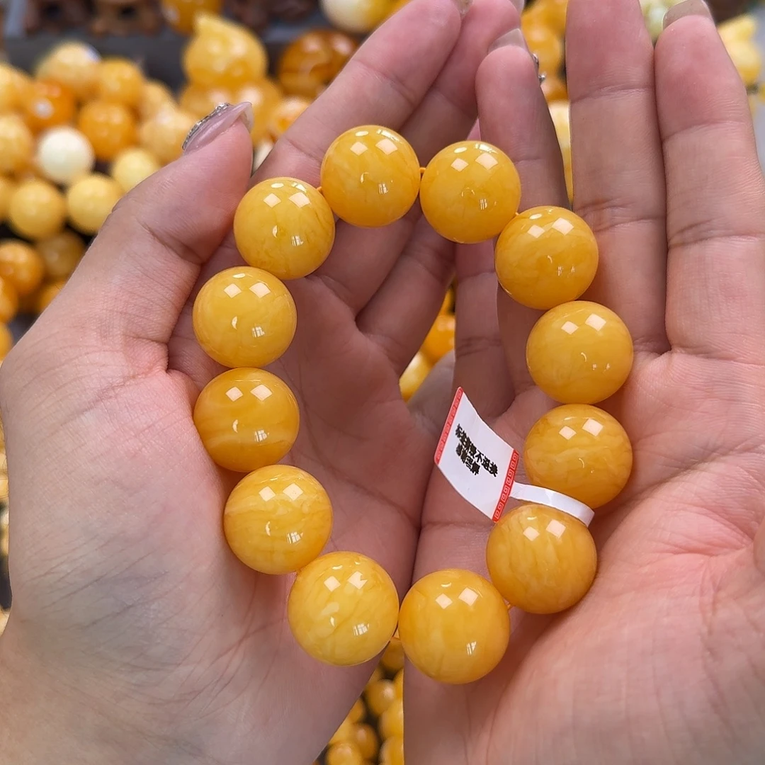 蜜蜡未镶嵌珠宝奇石同料20mm