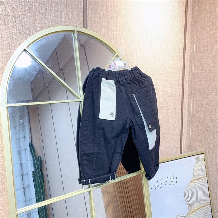 Z353  宝宝单层春款裤子