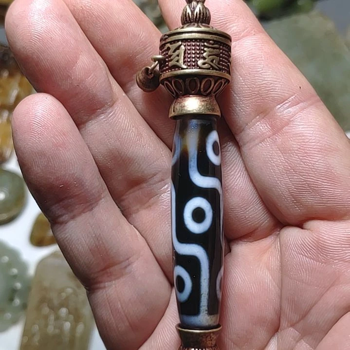 玛瑙/玉髓颈饰合金心*在