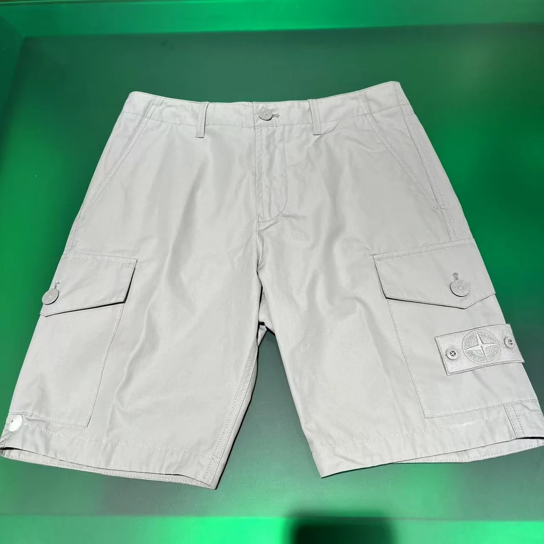 全新未使用 STONE ISLAND 石头岛/GG/春夏新品男士短裤沙滩裤