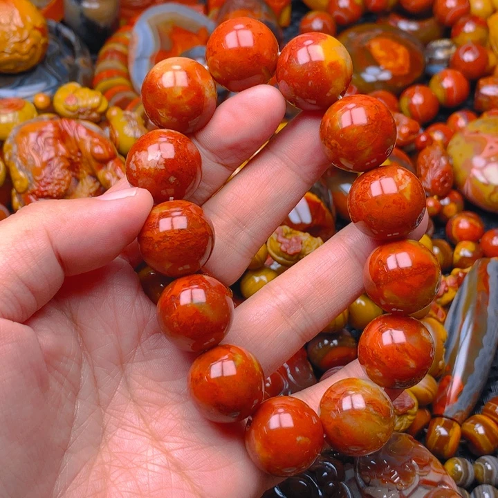 玛瑙/玉髓未镶嵌手串