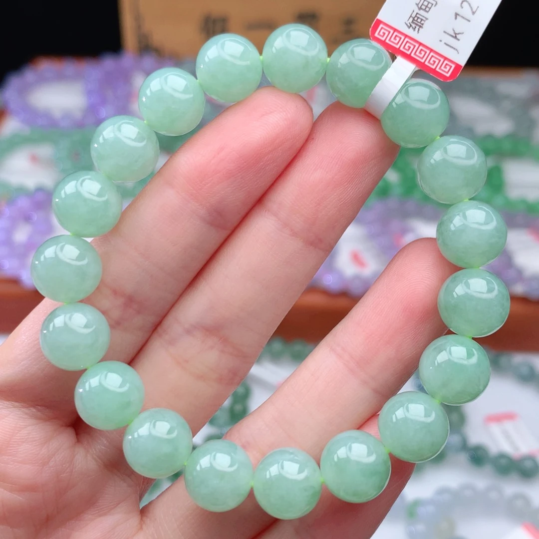 翡翠手链未镶嵌翡翠10mm