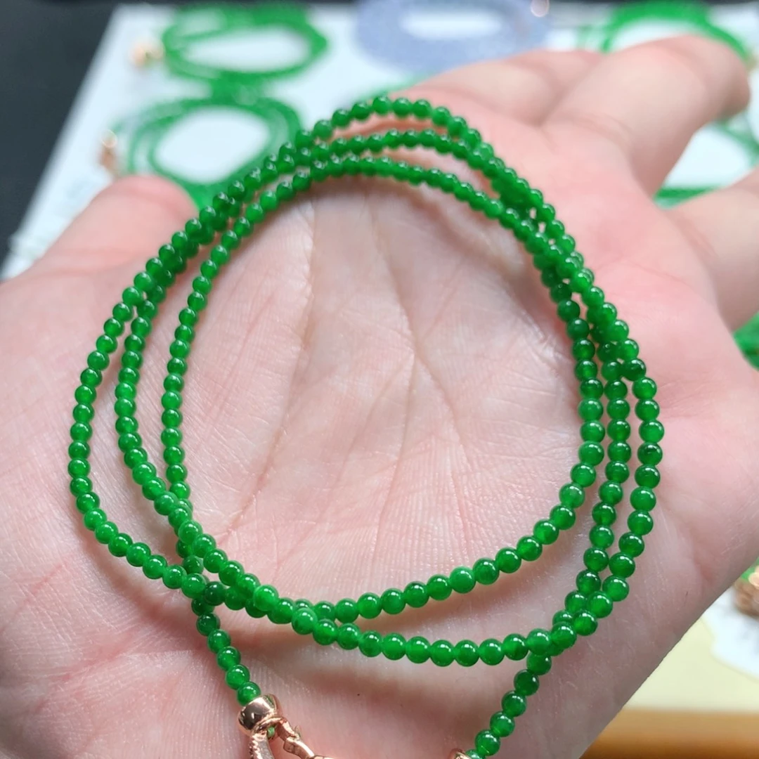u***翡翠未镶嵌手链翡翠