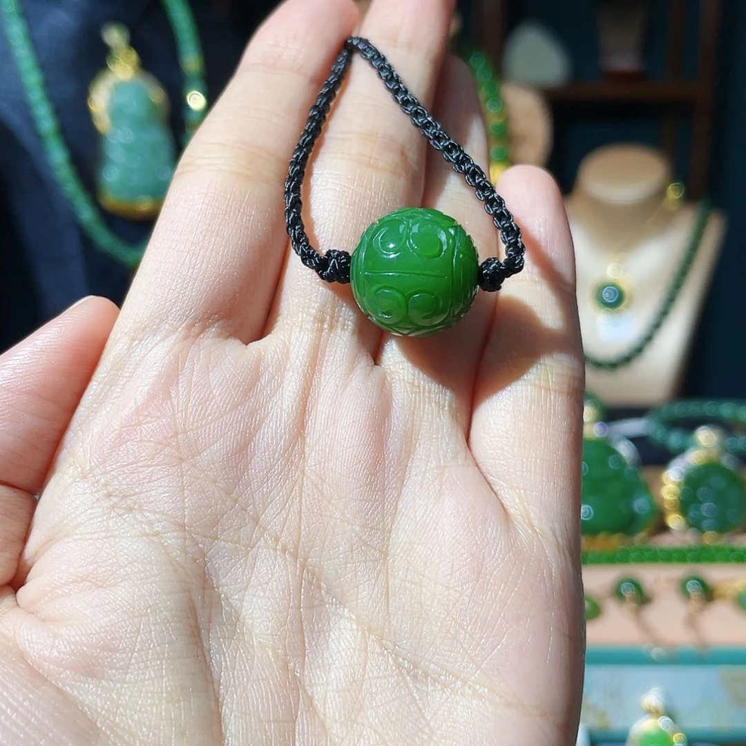 和田玉（碧玉）未镶嵌颈饰