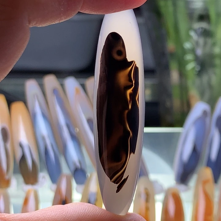 未镶嵌颈饰玛瑙/玉髓8