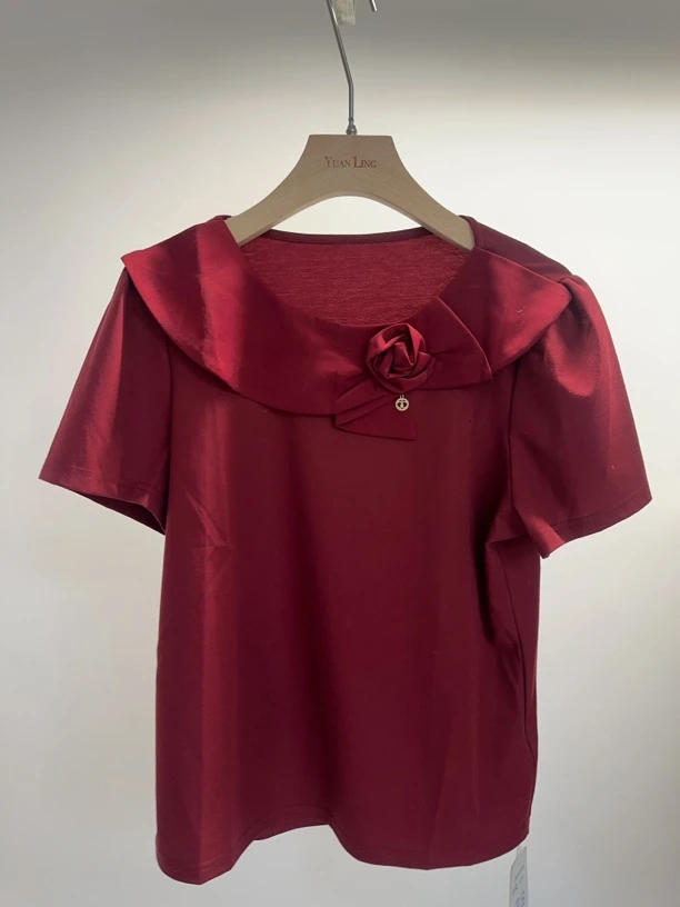 2025新款女士时装上衣气质上衣