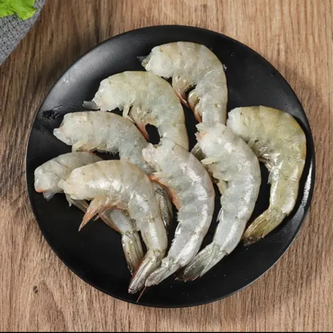 【去头海白虾】去头海白虾新鲜大虾海虾海虾尾5斤装
