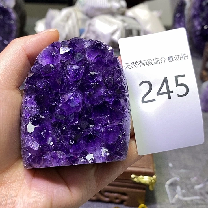 未镶嵌珠宝半成品紫晶