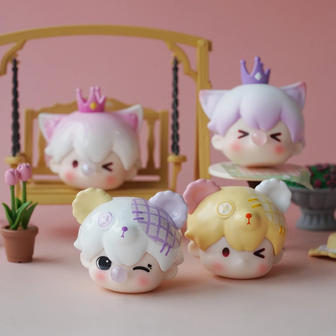 （直播拆袋）屁嘟嘟糖果头三代系列萌粒盲袋盲盒潮玩摆件