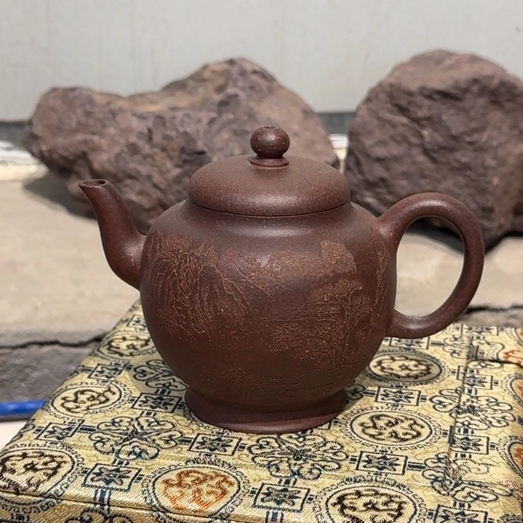 茶壶紫砂原矿原石的制作方法是