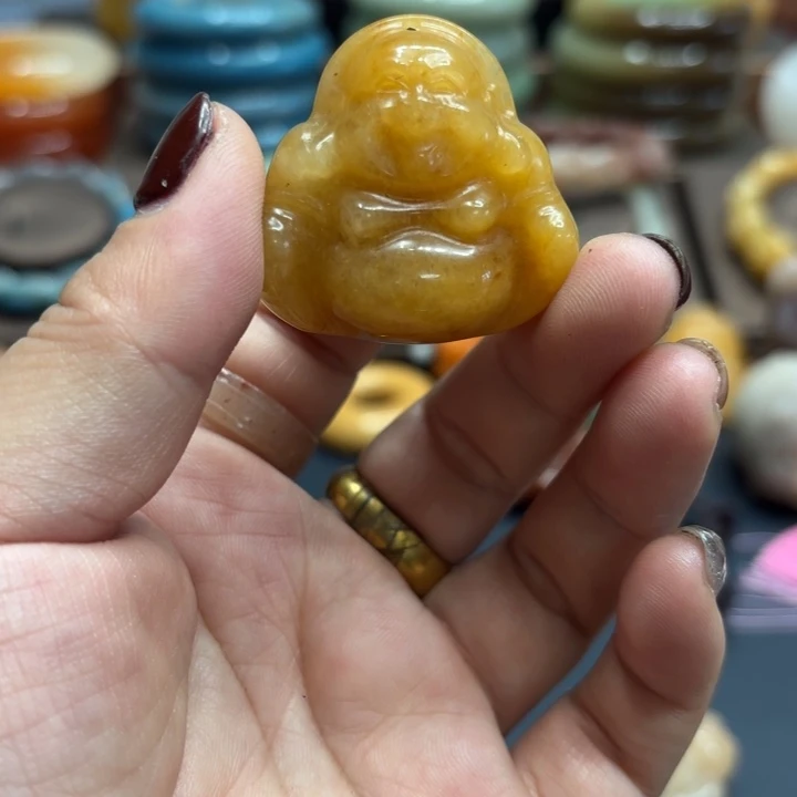 石英岩玉合金颈饰