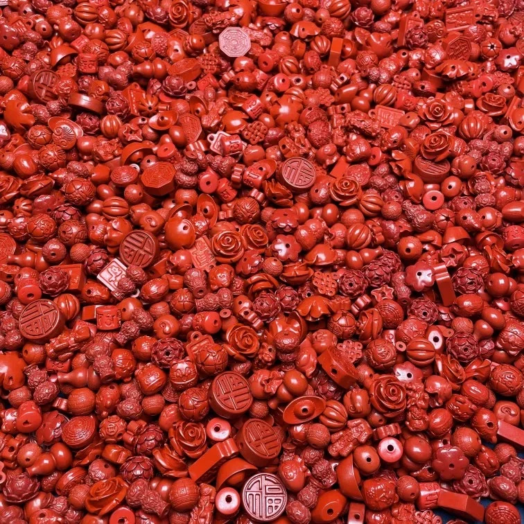 含辰砂工艺品（直播装）散珠DIY创意饰品