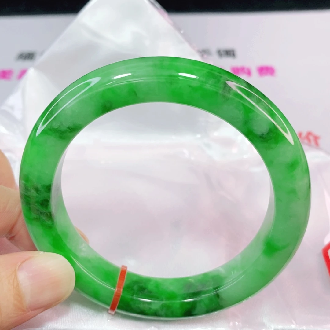 未镶嵌手镯翡翠57.5圈口正圈-新货力推高品质