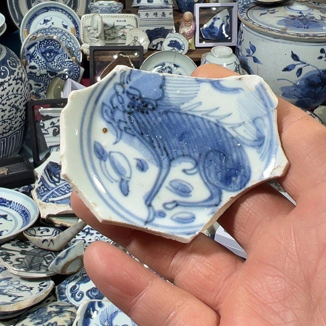 瓷片瓷片标本，全场包邮
