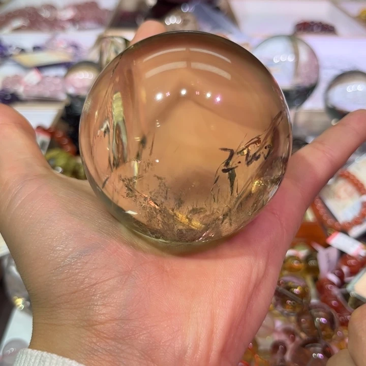 【闪购商品】水晶手链未镶嵌黄水晶球