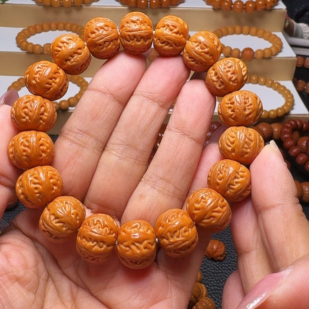 猴头核桃手串京八棱