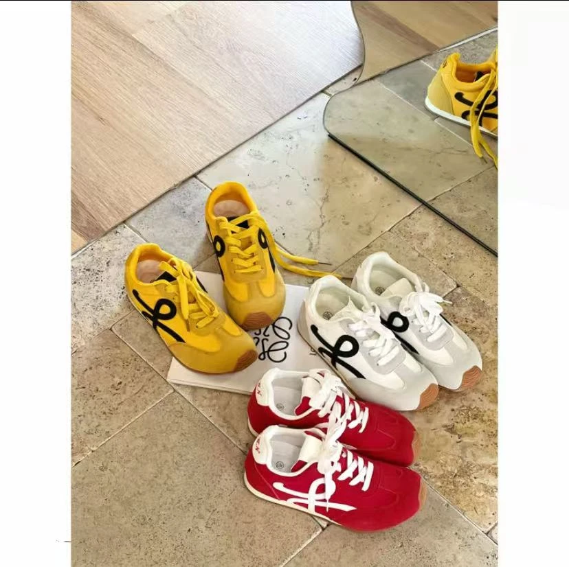 小个子内增高2025春夏新款平底德训鞋女时尚百搭复古运动鞋休闲鞋