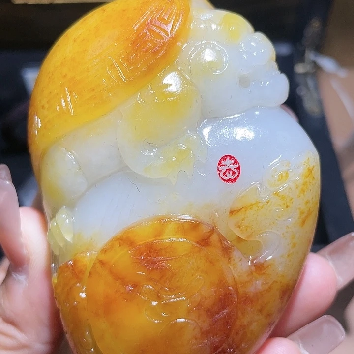 和田玉未镶嵌颈饰X7