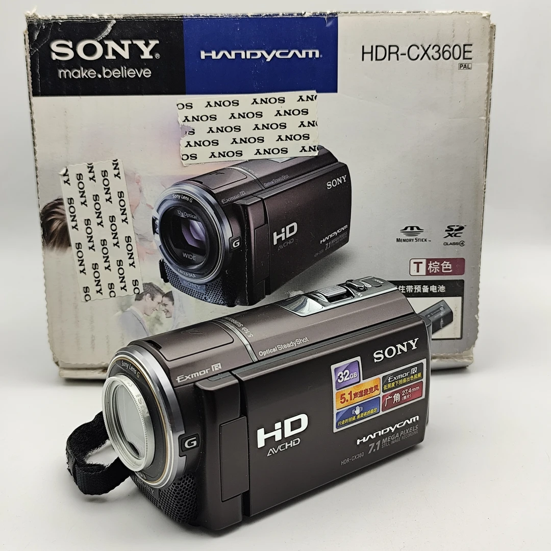 95新 Sony/索尼 索尼dv相机 索尼cx360 翻转屏幕 有闪光灯补光灯