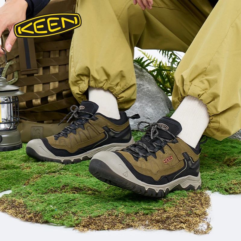 KEEN官方 TARGHEE IV WP“踏极”男子户外登山鞋徒步鞋