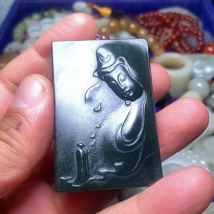 吊坠(不含链)未镶嵌和田玉